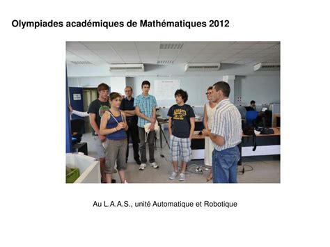 PPT Olympiades académiques de Mathématiques 2012 PowerPoint