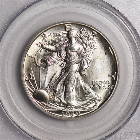 1939 D Walking Liberty Half Dollar MS66 PCGS Liberty Coin