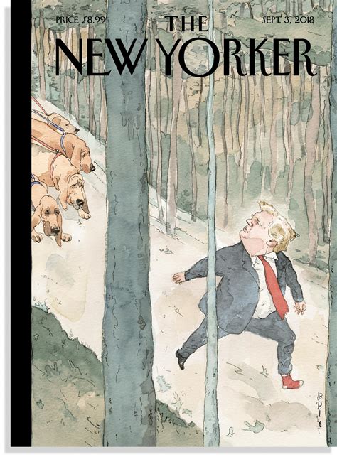 Barry Blitts “closing In” The New Yorker