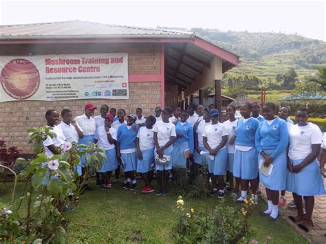 MaryHill High School Girls Study Tour at Mushroom Training and Resource ...