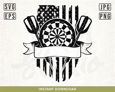 Us Dart Svg Darts Team Svg Dartboard Svg Dart Game Svg Etsy France