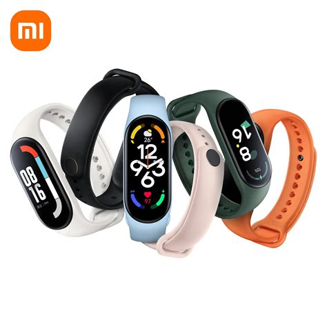 Xiaomi Mi Banda 7 Inteligente Pulseira 6 Cores Amoled Tela Miband 7