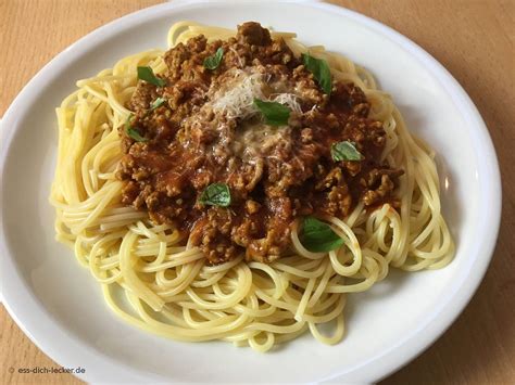 Spaghetti Bolognese Ess Dich Lecker