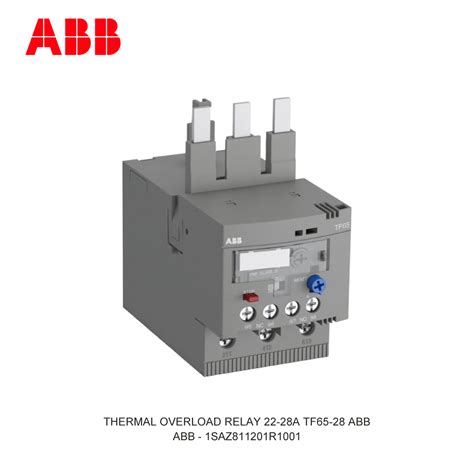 Relay Thermal Beban Lebih 22 28a Tf65 28 Abb