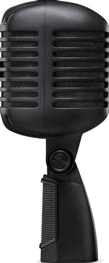 Shure Deluxe Vocal Microphone Pitch Black Super 55 Blk Buy Best