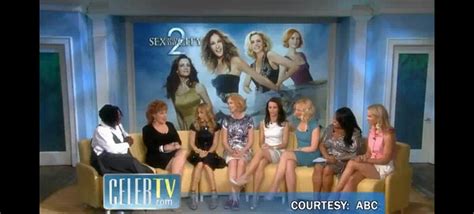Vid O Les Stars De Sex The City Invit Es De L Mission The View Purepeople