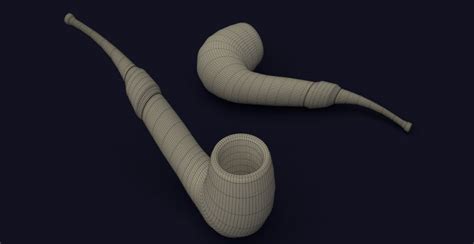 Smoking Pipe 3d Model 5 Unknown Blend Free3d