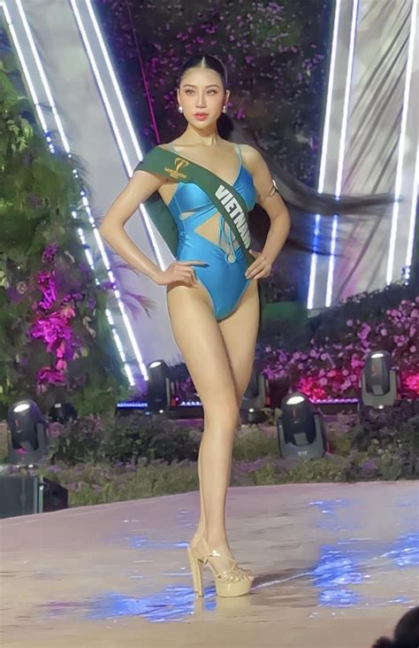 B Ch N Th Ng Ch N Lan Anh Ra Sao V I Bikini Bk Miss Earth Saostar Vn