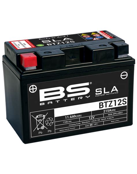 Batería BS Battery SLA BTZ12S FA