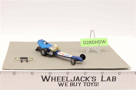 Mongoose Rail Dragster Blue 1971 Hot Wheels Mattel Vintage Redline RL Wheeljack S Lab