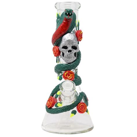 Skulls And Roses Beaker Bong The Skull And Roses Bong Is Flickr