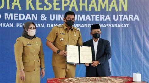 Berikut Isi MoU Pemko Medan Dengan UINSU Program Masjid Mandiri Bakal