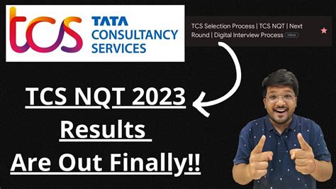 Tcs Nqt Results Are Finally Out Ninja Digital Results Out