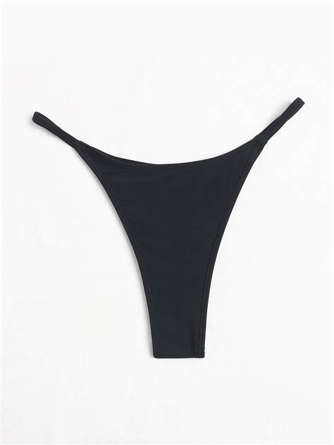 Bragas Bikini Tanga Negro Yaxa Store
