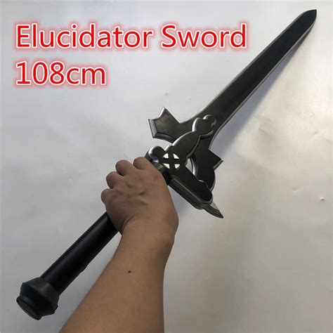 Asuna Weapon Sao Kirigaya Kazuto Elucidator Dark Repulser Cosplay