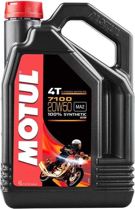 Amazon Motul 7100 4T Synthetic Ester Motor Oil 20W50 4L