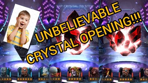 Crystal Opening Mcoc Unbelievable 6 Star And 9 5x Crystal Opening Marvel Contest Of