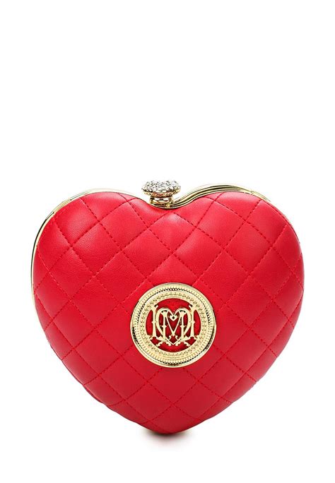 Клатч Love Moschino, цвет: красный, LO416BWHCD53 — купить в интернет ...