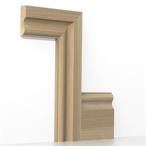 Solid Ash Cambridge Architrave Lengths From Loveskirting Co Uk