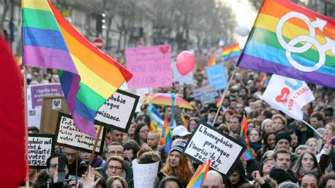 Mariage Pour Tous Des Centaines De Milliers De Manifestants Ont