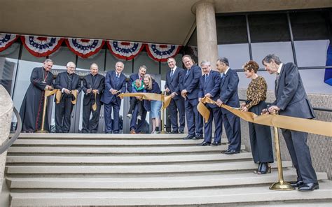 Blessed Michael Mcgivney Pilgrimage Center Ribbon Cuttings