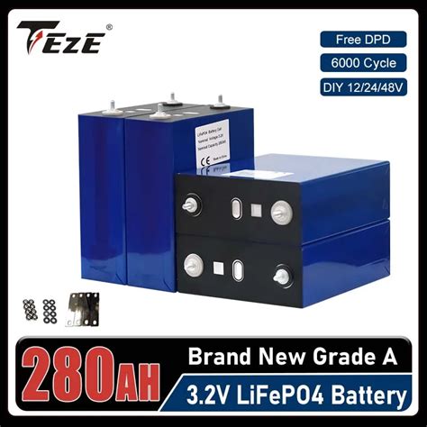 V Ah Lifepo Battery Grade A Lithium Iron Phosphate Solar Cell