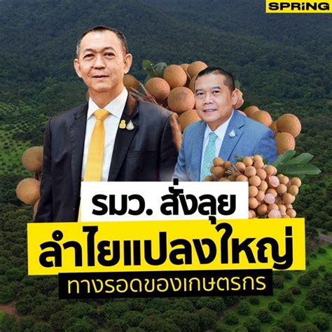 “ลำไยแปลงใหญ่ทางรอดของเกษตรกร” กรมส่งเสริมการเกษตร กระทรวงเกษตรและสหกรณ์