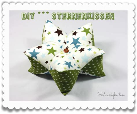 Diy Anleitung Sternenkissen Fabric Crafts Sewing Crafts Sewing