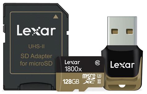 Lexar Professional 1800x microSD UHS-II Memory Cards - Daily Camera News