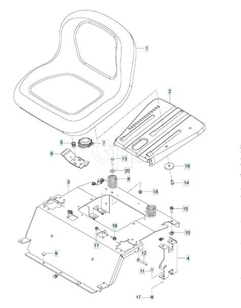 Husqvarna Rz4824Tf Seat GHS