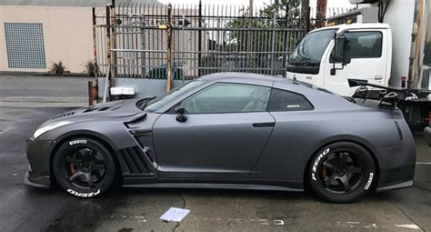 Customers Heavily Modified Nissan Gtr R Black Edition Gets Even More