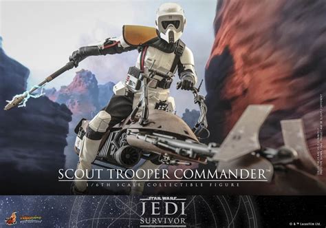 Scout Trooper Commander Star Wars Jedi Survivor Hot Toys VGM53 1 6 Scale Figure