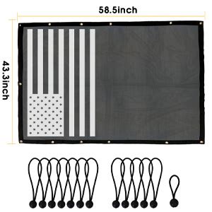 Amazon Bestaoo Mesh Shade Bikini Top Uv Protection Sunshade Cover For Jeep Wrangler Tj