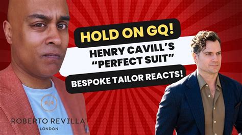 Hold On Gq Debunking Henry Cavill S Perfect Suit Bespoke Tailor