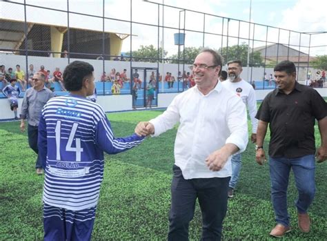 Luciano Barbosa Comemora Centen Rio De Arapiraca Entregando Obras A