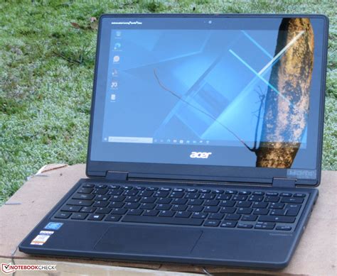 Test De L Acer Travelmate Spin B Pc Portable En Robuste Avec