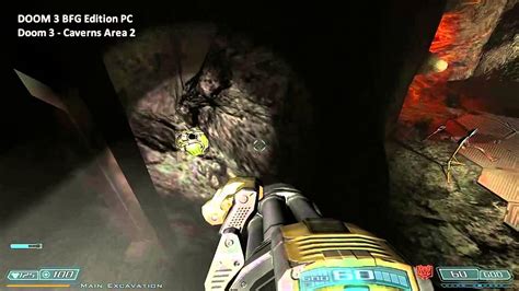 Doom 3 BFG Edition PC Caverns Area 2 Level 26 Part 1 1 YouTube