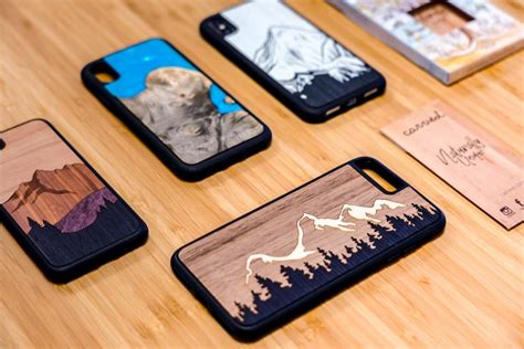 Stunning Carved Phone Cases & A Wallet We Couldn't Believe Was Wood