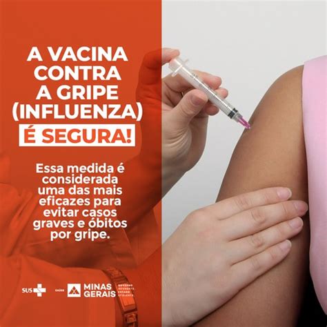 Vacinação contra a gripe Influenza é segura