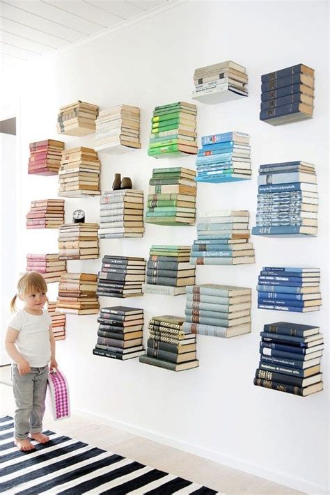 Ingenious for small spaces: invisible bookshelves! The possibility for ...