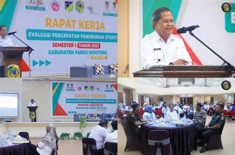 Pemerintah Kabupaten Parigi Moutong Lakukan Evaluasi Rapat Kerja