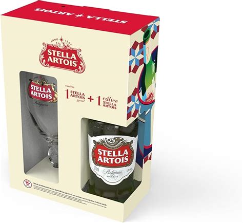 Kit Cerveja Stella Artois 1 Long Neck 330 ml Cálice Stella Artois