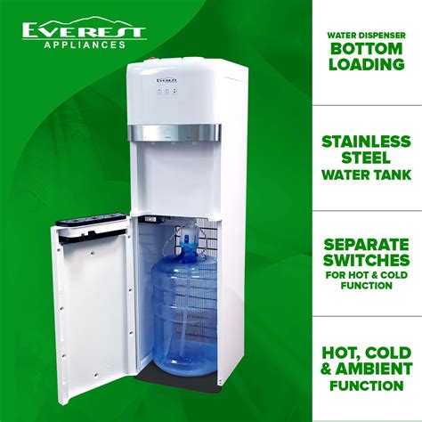 Everest Water Dispenser Bottom Load Etwd Bl Lazada Ph