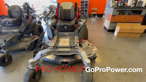 2022 Altoz XP 610HDi Zero Turn Mower Pro Power