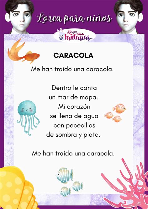 Poema Caracola Juegos Infantiles