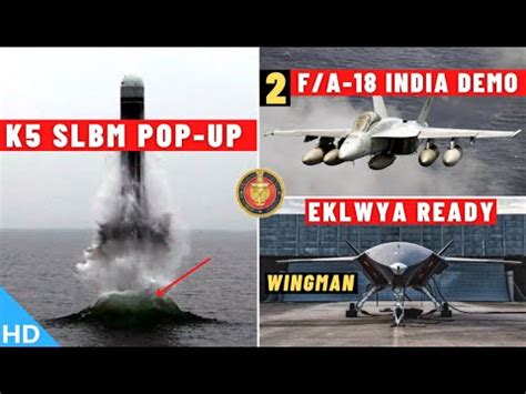 Indian Defence Updates K Slbm Pop Up Test F A Demo Eklwya