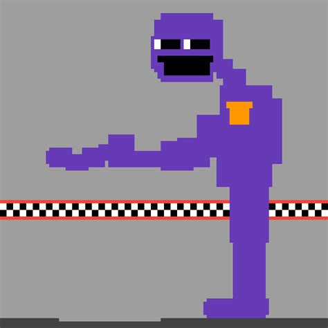 Purple Guy William Afton Spring Bonnie Fnaf Inspired Beaded Etsy The