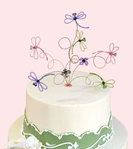 Dragonfly Delight Cake Topper