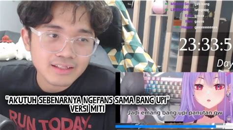 Video Ngefans Sama Bang Upi Tapi Versi Miti YouTube