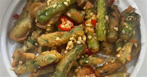 Resep Buncis goreng cabe garam oleh AMELIA THEDY - Cookpad